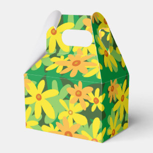 Gula blommor  presentaskar
