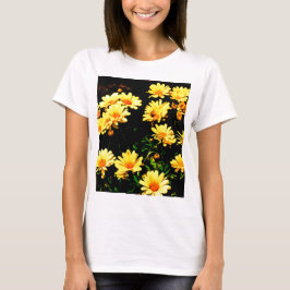 Gula blommor t-shirt