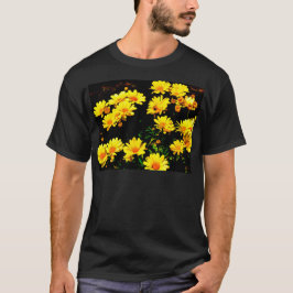 Gula blommor t shirt