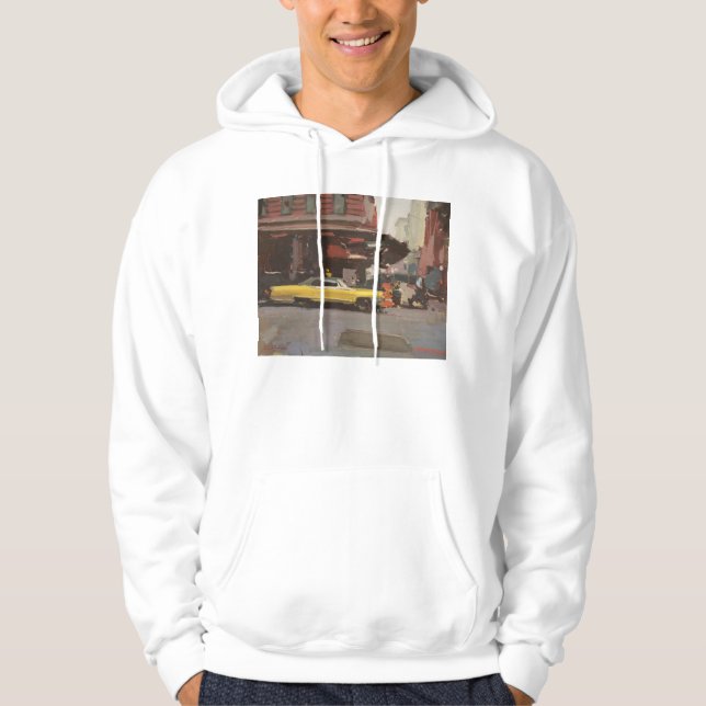 Gula Cadillac 2012 Sweatshirt Med Luva (Framsida)