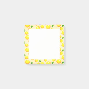 Gula citroner post-it block
