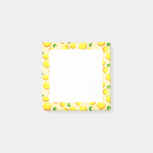 Gula citroner post-it block (Framsida)