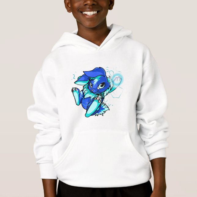Gula Cybunny med stjärnor T Shirt (Framsida)