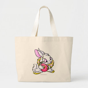 Gula Cybunny som kramar Negg Jumbo Tygkasse