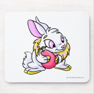 Gula Cybunny som kramar Negg Musmatta
