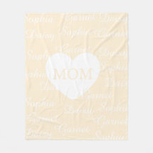Gula Elegant Skrift Familjenamn Monogram Hjarta