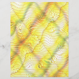Gula falska ormhud bulk scrapbookpapper reklamblad