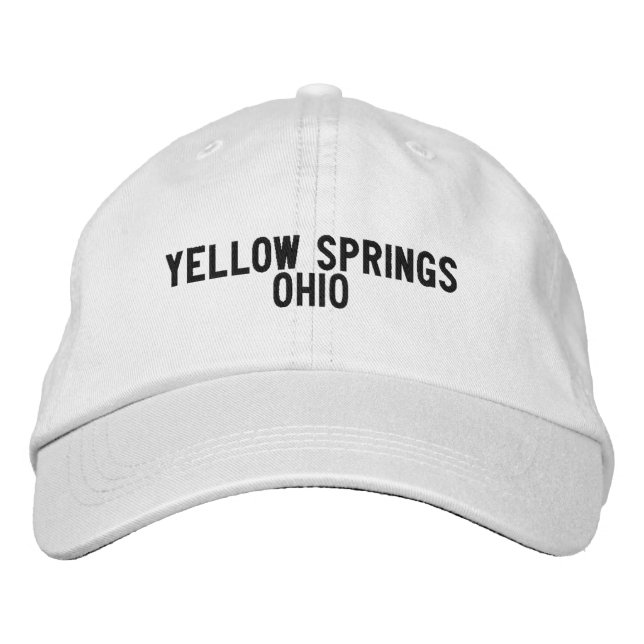 GULA FJÄDRAR Ohio Hatt Broderad Keps (Framsida)