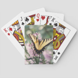 Gula Fjärilspelkort Casinokort