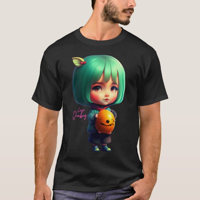 Gula gummistövlar t shirt (Framsida)