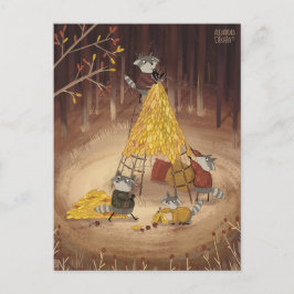 Gula huset av Alexandra Dikaia Vykort