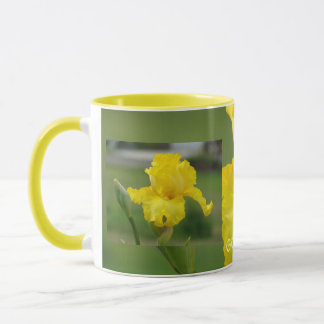 GULA IRISBLOMMOR Kaffemuggar Kopp Gåvor