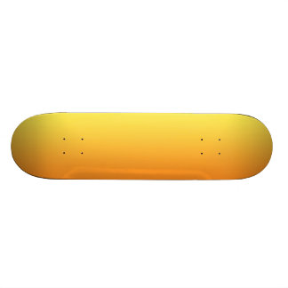 Gula och orange Ombre Skateboard Bräda 20,5 Cm
