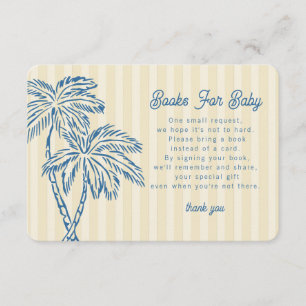 Gula Palm Springs Pastellböcker för Baby Insert Tilläggskort