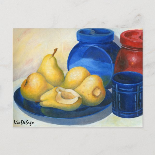 gula pears vykort (Framsida)