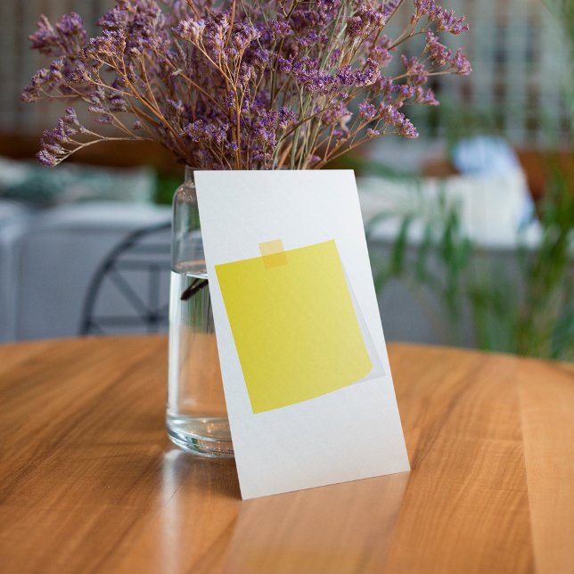Gula Post It-anteckningar Inbjudningar (Skapare uppladdad)