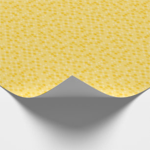 Gula prickar presentpapper