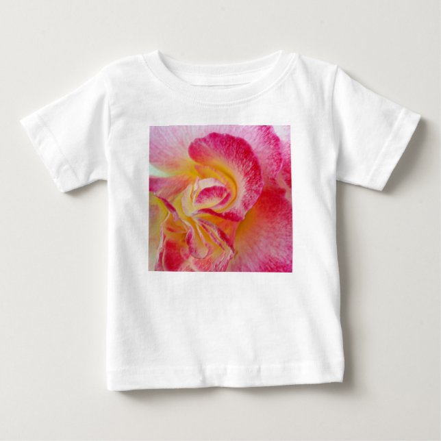 gula rosa kronblad tee (Framsida)
