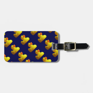 Gula Rubber Duckies Bagagebricka