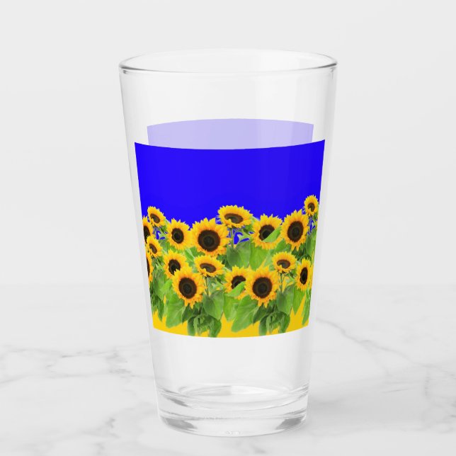 Gula solrosor glas (Framsida)