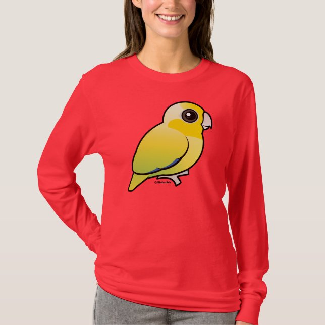 Gula Stillahavs- Parrotlet T Shirt (Framsida)