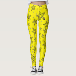 Gula Stjärn Leggings