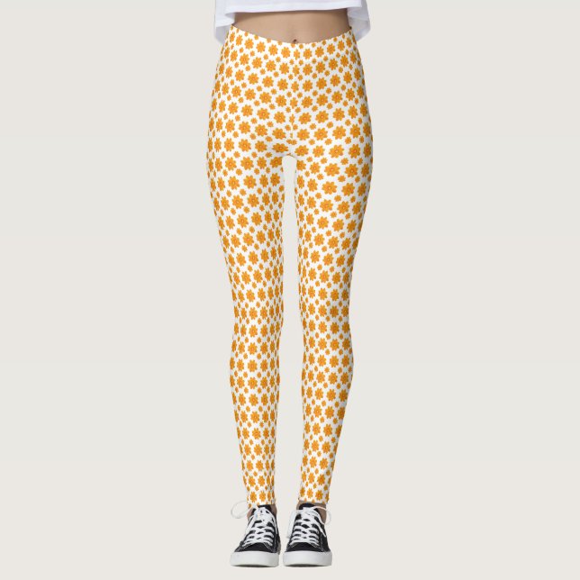 Gula tusenskönor  leggings (Framsida)