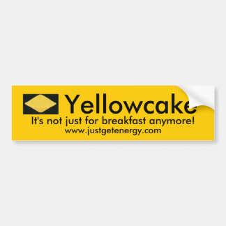 Gulcake-klistermärke Bildekal
