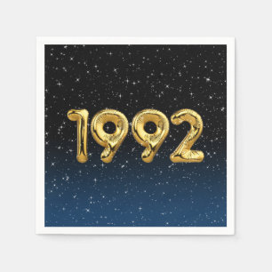 Guld 1992: Ballonger i stjärnor Pappersservett