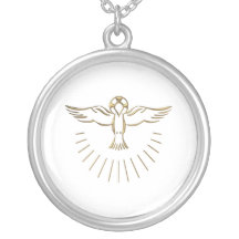 Guld- "3-D" stigning av den heliga anden