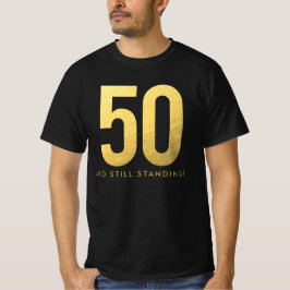 Guld 50:e Bröllop-årsdagen Party T Shirt