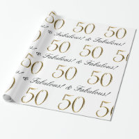 Guld 50 och sagolik | 50th födelsedaggåva