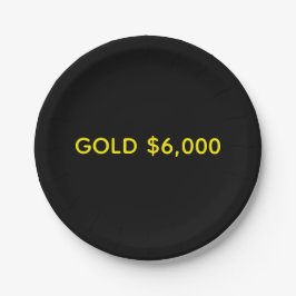 Guld $6,000 Marknadsfirande