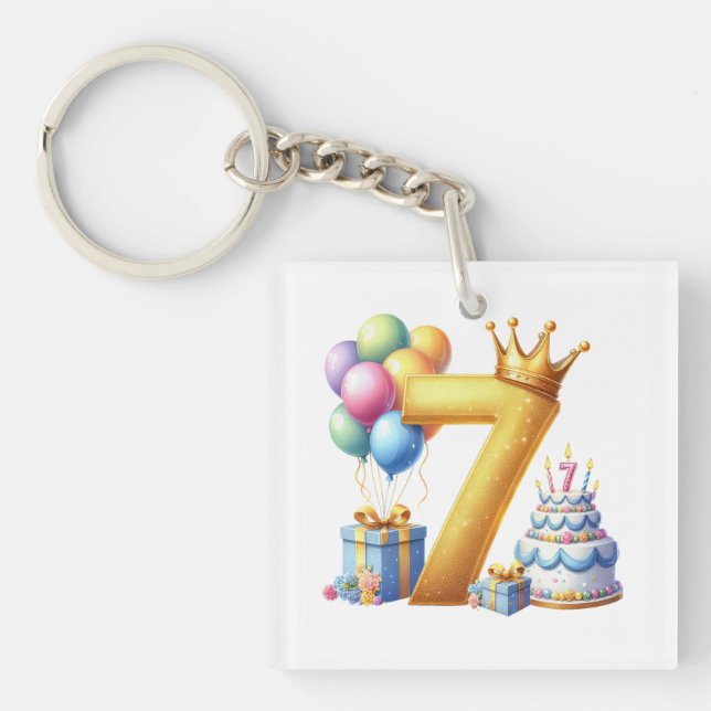 Guld 7-års födelsedag (Framsidan)