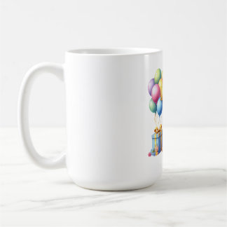 Guld 7-års födelsedag kaffemugg