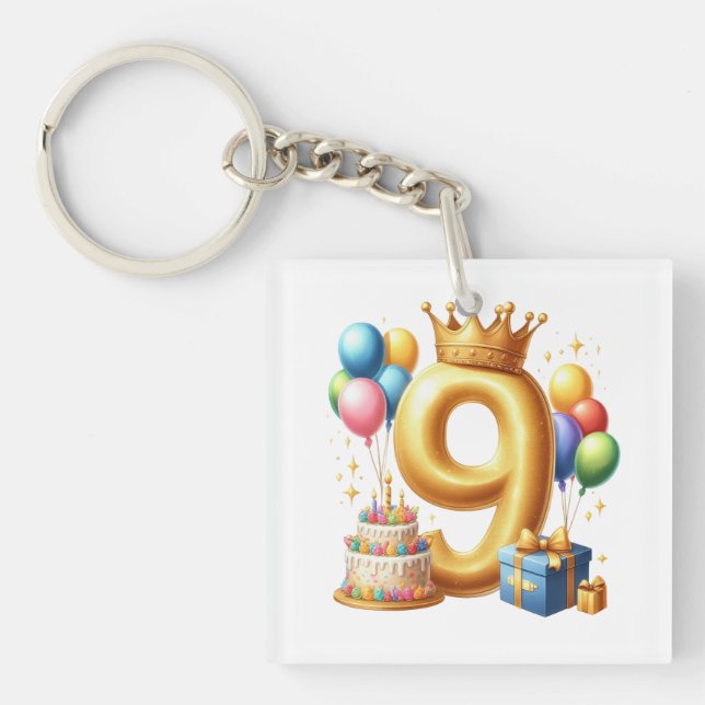 Guld 9-års födelsedag (Framsidan)