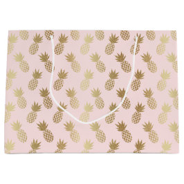 Guld Ananas Mönster