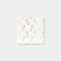 Guld Ananas Mönster