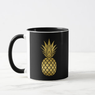 Guld ananas Mugg