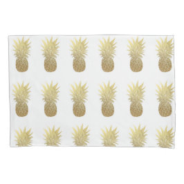 Guld- ananasPillowcase