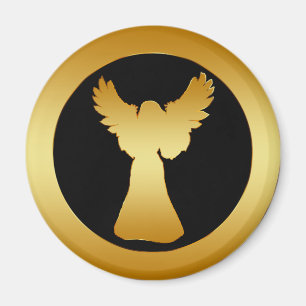 GULD- ÄNGEL MAGNET