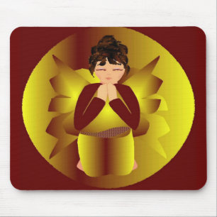 Guld- ängel Mousepad Musmatta