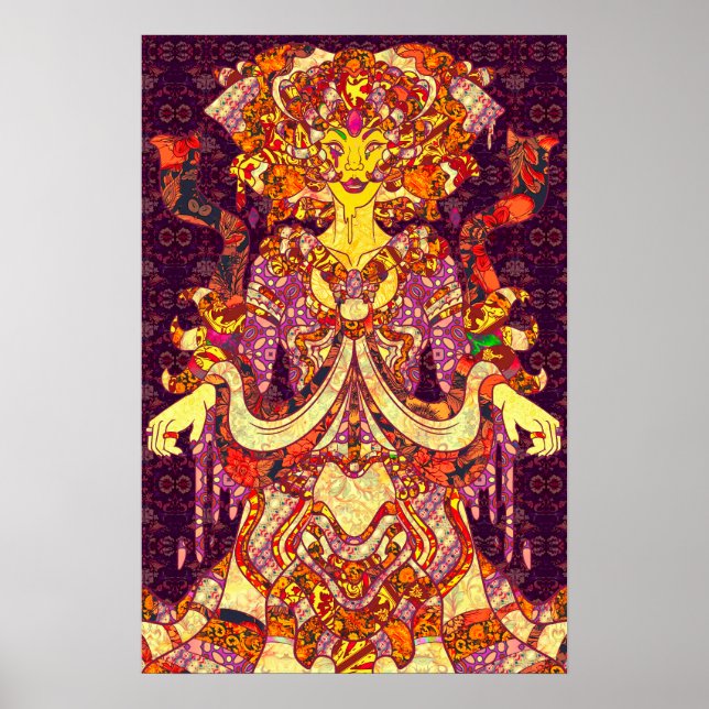 Guld ängel poster (Framsidan)