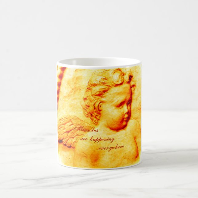 Guld- ängelmugg kaffemugg (Center)