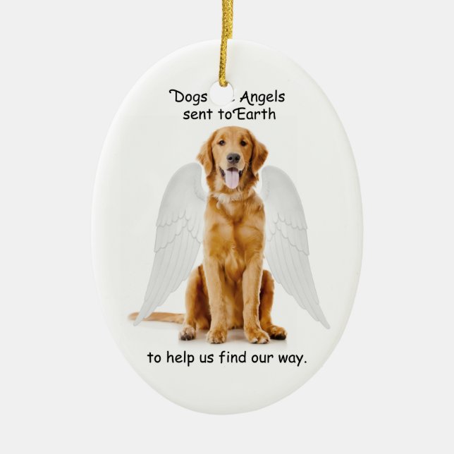 Guld- ängelprydnad julgransprydnad keramik (Framsidan)