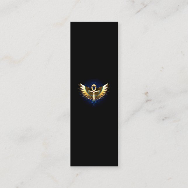 Guld Ankh med Vingar (Framsida)