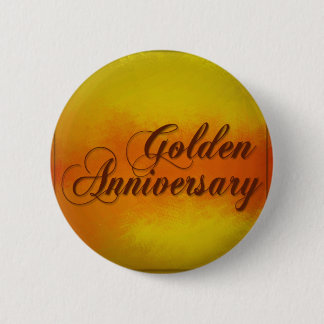 Guld- Anniverary Knapp