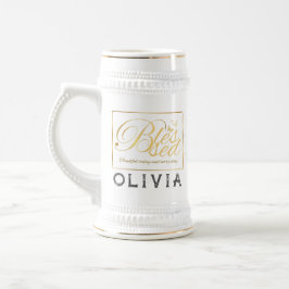 Guld Anpassningsbar Calligraphy Namn Thanksgiving Sejdel