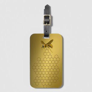 Guld- Apiarist för Beekeeper för säljare för Bagagebricka