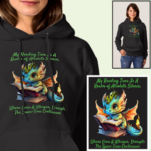 Guld Aqua Baby Dragon Varning Bok Voice T Shirt